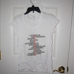 Stranger things cast shirt